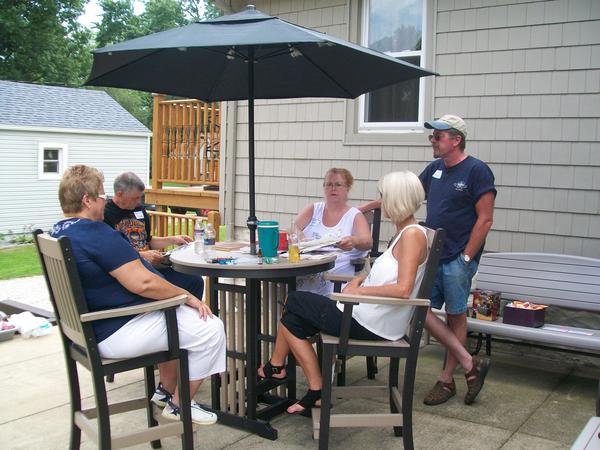 Susan Beth Boyts Pangburn, Ron Graham, Debi-Ellen Beckett, Vicky Cutlip Shaw, and Gil Stadler Susan Beth Boyts Pangburn, Ron Graham, Debi-Ellen Beckett, Vicky Cutlip Shaw, and Gil Stadler